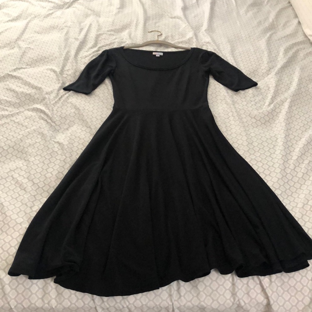 LuLaRoe Black Dress XS